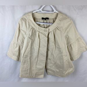 Talbots Petites Cream Jacket Size 10P